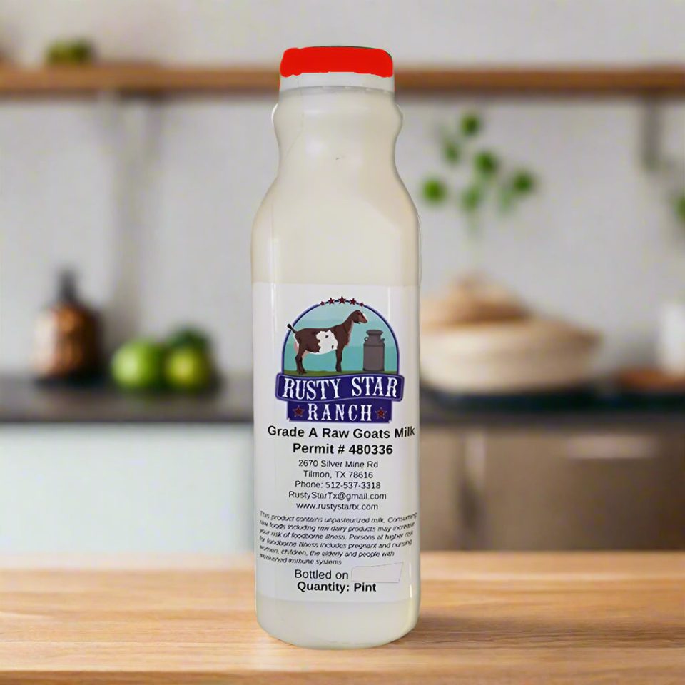 Rusty Star Ranch - Goat Milk - Pint
